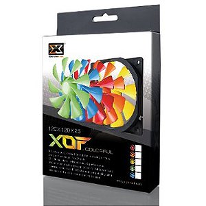 FAN Xigmatek XOF-F1254 120mm Vermelho Extreme Octagon Series (CFS-OXGKS-WU4)