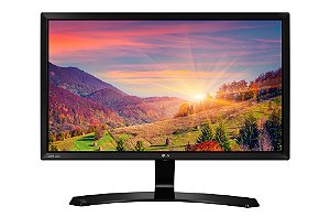 Monitor LG 22MP58VQ Black 21.5" Full HD HDMI Widescreen Painel IPS LED-BackLight