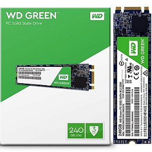 SSD WD Green M.2 2280 240GB SATA III 6Gb/s (WDS240G2G0B)