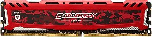 Crucial Ballistix Sport LT Red 8GB 288-Pin DDR4 32000MHz (PC4 25600) (BLS8G4D32AESEK)