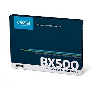 SSD Crucial BX500 960GB 3D NAND SATA 2.5" (CT960BX500SSD1)