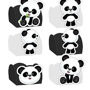Forminha para Doces Festa Panda - Sortido - 24 Unidades - Lembrafesta