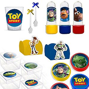 Kit Lembrancinhas Festa Toy Story para 30 Convidados - 200 Itens - Lembrafesta