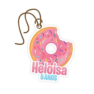 Tag Festa Donuts - 1 Unidade - Lembrafesta
