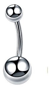 Piercing De Umbigo 100% Titânio Pequeno