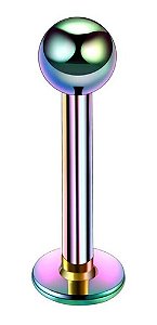 Piercing Tragus Labret Cartilagem Medusa Bolinha 3 Mm Aço
