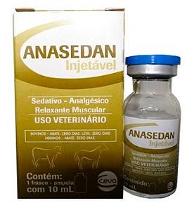Anasedan Injetável 10 mL