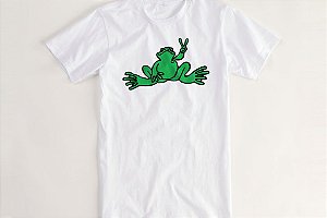 Camiseta Sapo da paz