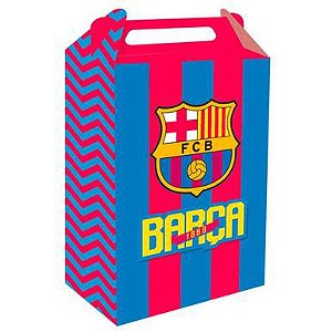 Caixa Surpresa Barcelona Futebol com 08Un - Festcolor Promo