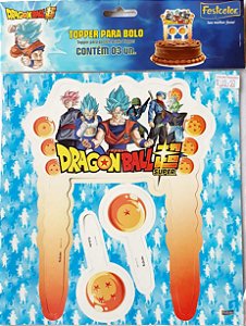 Topper Para Bolo Festa Dragon Ball - Festcolor