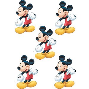 Micro Personagem Decorativo Mickey com 5 un Ref 09008 - Piffer