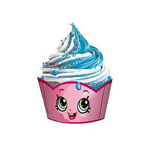 Saia Para Cupcake Shopkins com 8 un - Festcolor Promo