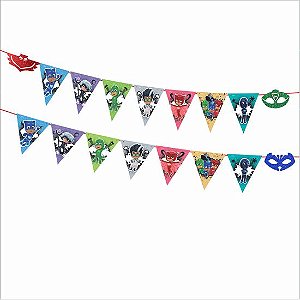 Faixa Decorativa Impressa PJ Masks - Ref 383013 - Piffer