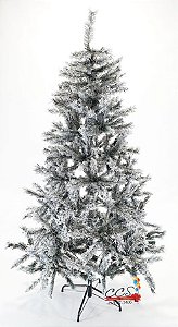 Árvore de Natal Verde Nevada 1,8mts com 465 Hastes - Ref 62425001 D&A