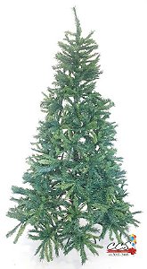 Árvore de Natal Verde Galho Duplo 950 Hastes 210cm Pé de Ferro - Pinheiros de Natal - Ref 73364001 D&A Natal