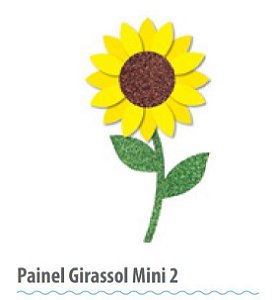 Mini Painel Decorativo Girassol - Festa Girassol - Ref GS0302 Grintoy