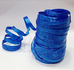 Fitilho Plastico 0,5mm com 50 Metros Azul Escuro - New Party