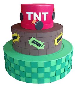 Bolo Fake Minecraft Tnt