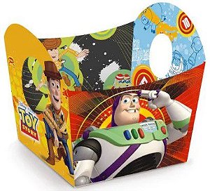 Cestinha Cachepot Toy Story Buzz G 8,5x8,5x9,5 Pacote com 10 Unidades - Ref 13000433 Cromus