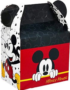 Caixa Surpresa Maleta Festa Mickey com 08 Unidades 10.5x7x15cm - Ref 111178.7 Regina