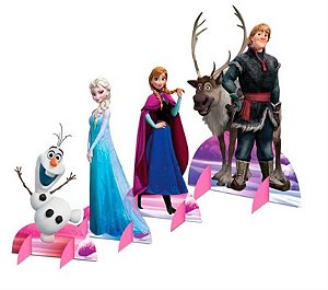 Decoração de Mesa Festa Frozen com 08 Unidades - Ref 101853.1 Regina
