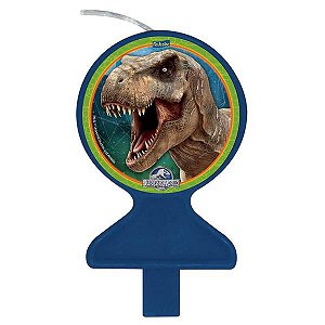 Vela de Aniversário Jurassic Word Festcolor