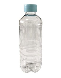 Mini Garrafa de Água Pet 80ml com tampa transparente 4137026