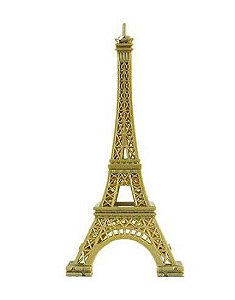 Torre Eiffel Dourada Para Lembrancinha com 3un 4115011