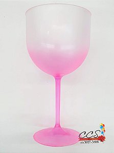 Taca de Gin 600ML Cristal Degrade Pink - REF 1686 NC Toys