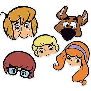 Máscara de Papel Scooby Doo 2017 Promo Festcolor