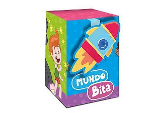 Caixa Surpresa Cubo com Wobbler Mundo Bita 2 - Ref 113355.1 Regina