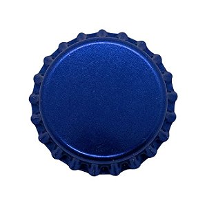 Tampinha PRY-OFF Azul - 29mm  (50 unidades)