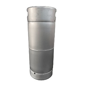 Barril de Chopp Tipo S - Aço Inox - 21 Litros - Penglai com válvula micromatic