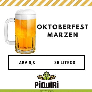 Kit receitas cerveja artesanal 30L Oktoberfest / Märzen