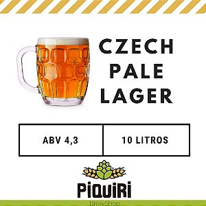 Kit receitas cerveja artesanal 10L Czech Pale Lager