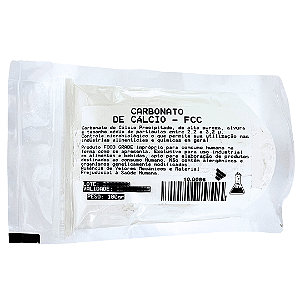 Carbonato de Cálcio FCC - 100g