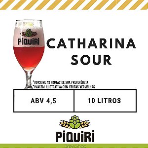 Kit receitas cerveja artesanal 10L Catharina Sour