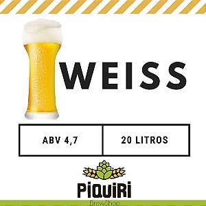 Kit receitas cerveja artesanal 20L Weiss