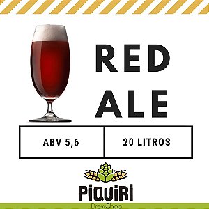 Kit receitas cerveja artesanal 20L Red Ale