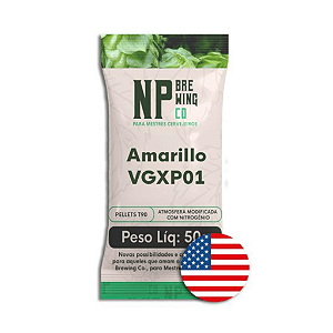 Lúpulo NP Amarillo - 50g (pellets)