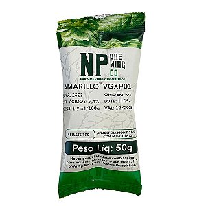 Lúpulo NP Amarillo - 50g (pellets)