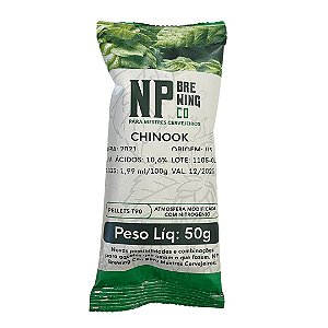 Lúpulo NP Chinook - 50g (pellets)