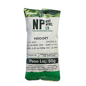 Lúpulo NP Nugget - 50g (pellets)