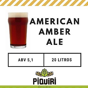 Kit receitas cerveja artesanal 20L Amber Ale