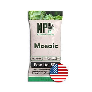 Lúpulo NP Mosaic - 50g (pellets)