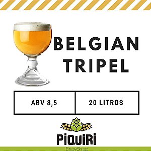 Kit receitas cerveja artesanal 20L Belgian Tripel