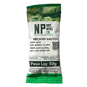 Lúpulo NP Nelson Sauvin - 50g (pellets)
