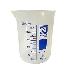 Copo de Becker Plástico 1000ml