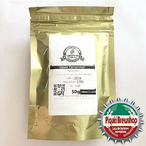 Lúpulo US Centennial - 50g (pellets)