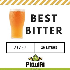 Kit receitas cerveja artesanal 20L Best Bitter